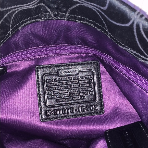 SOLD COACH shoulder bag (authentic) - Picture 7 of 8